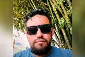 Foto: Tiago foi atropelado por uma Saveiro (Foto: Reprodução/Redes sociais)