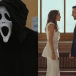 Montagem de imagens mostra os filmes Todo Mundo em Pânico e Paixão de Escritório