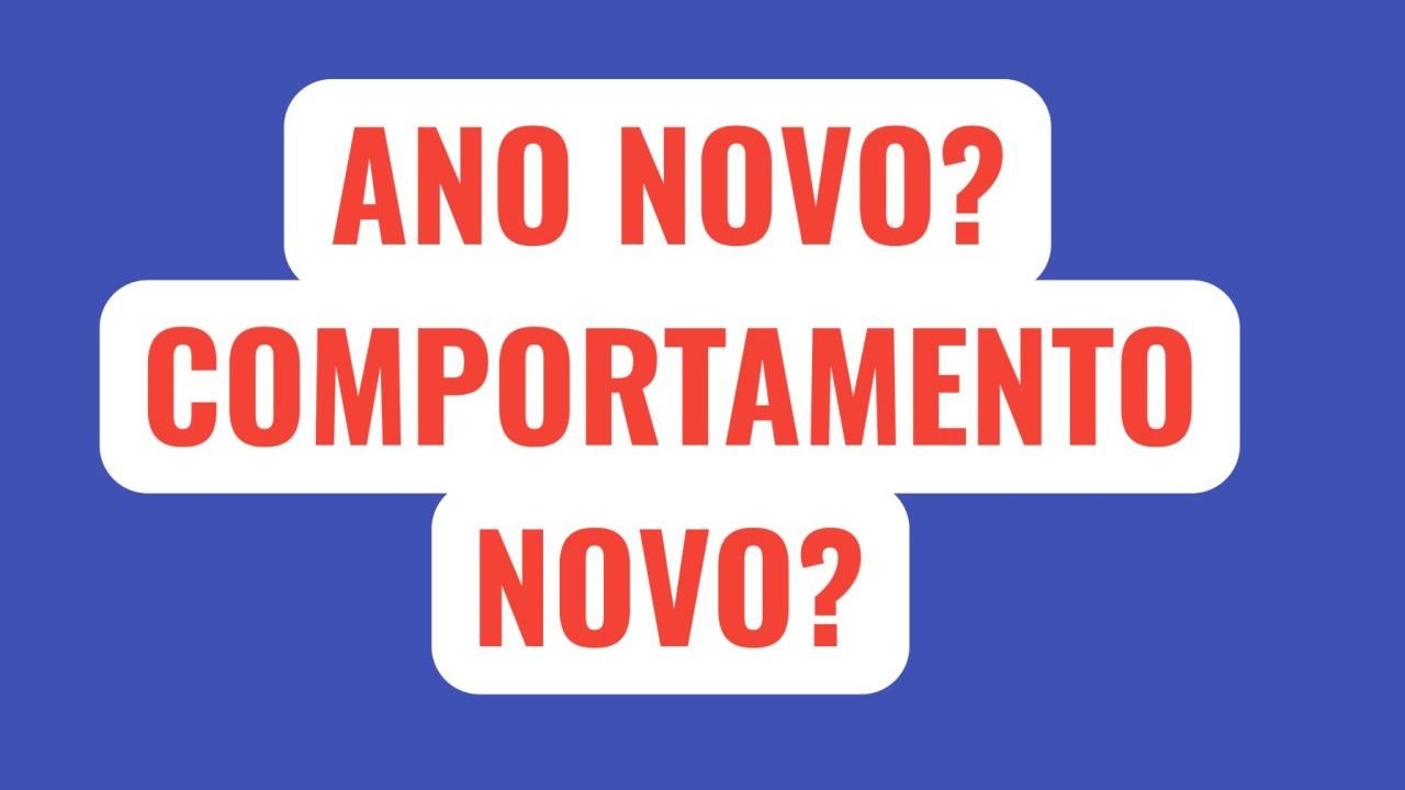Ano novo, comportamento novo? — Foto: H2FOZ
