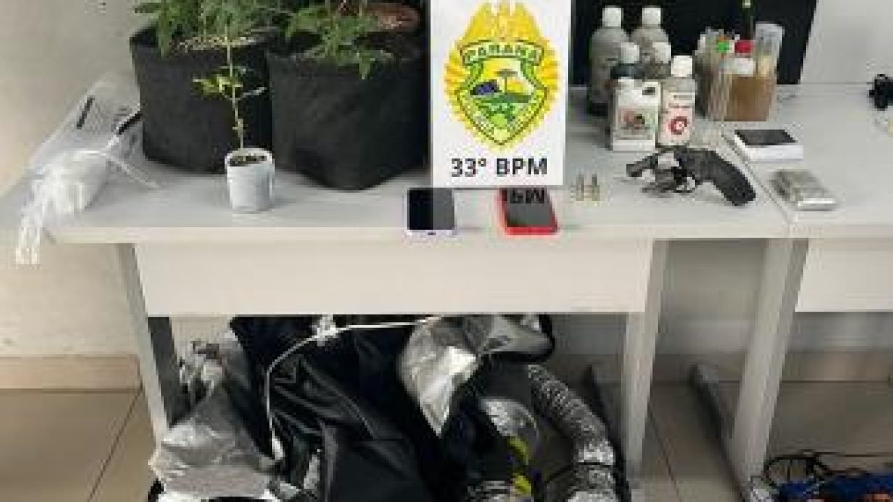 Apreensão de materiais relacionados ao tráfico de drogas. — Foto: Governo do Par