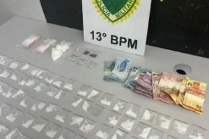 Ação de combate ao tráfico de drogas — Foto: Governo do Paraná