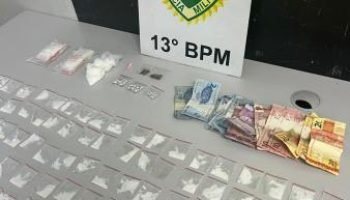 Ação de combate ao tráfico de drogas — Foto: Governo do Paraná