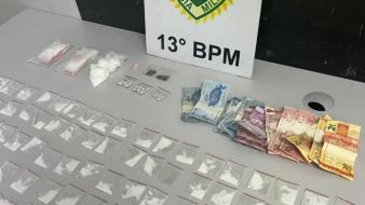 Ação de combate ao tráfico de drogas — Foto: Governo do Paraná