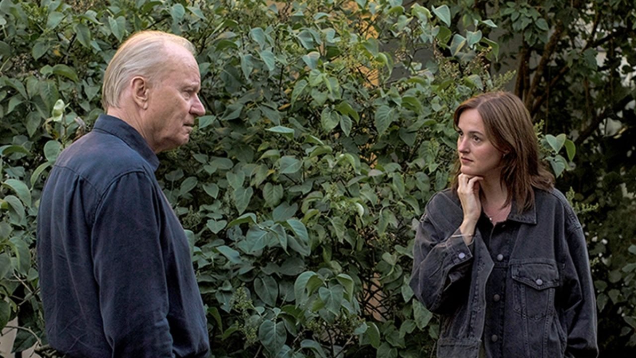 Stellan Skarsgård e Renate Reinsve em Valor Sentimental — Foto: 1 de 1 Stellan S