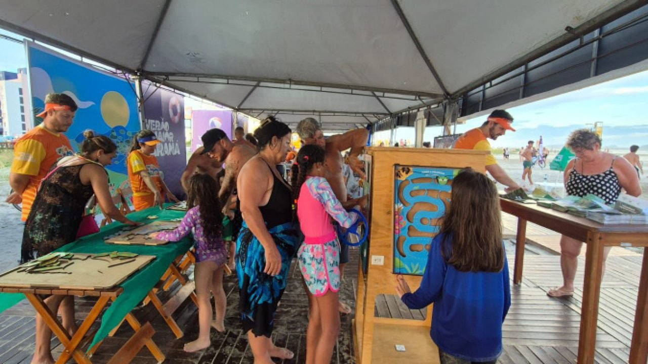 IAT atende mais de 10 mil pessoas em duas semanas do Verão Maior Paraná — Foto: