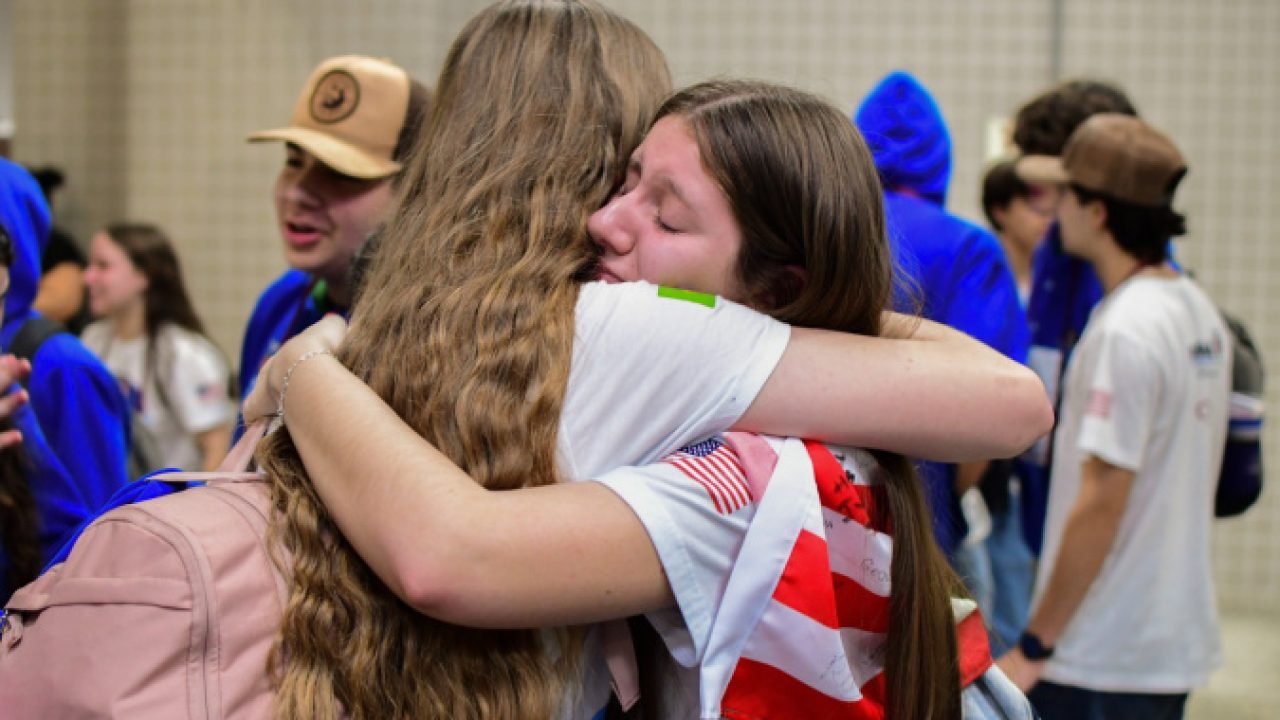 Estudantes do Ganhando o Mundo Agrícola retornam ao Brasil — Foto: Governo do Pa