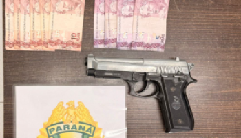 Polícia Militar prende suspeito de roubo a farmácia no balneário Albatroz em men