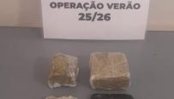 Apreensão de drogas em Guaratuba — Foto: Governo do Paraná