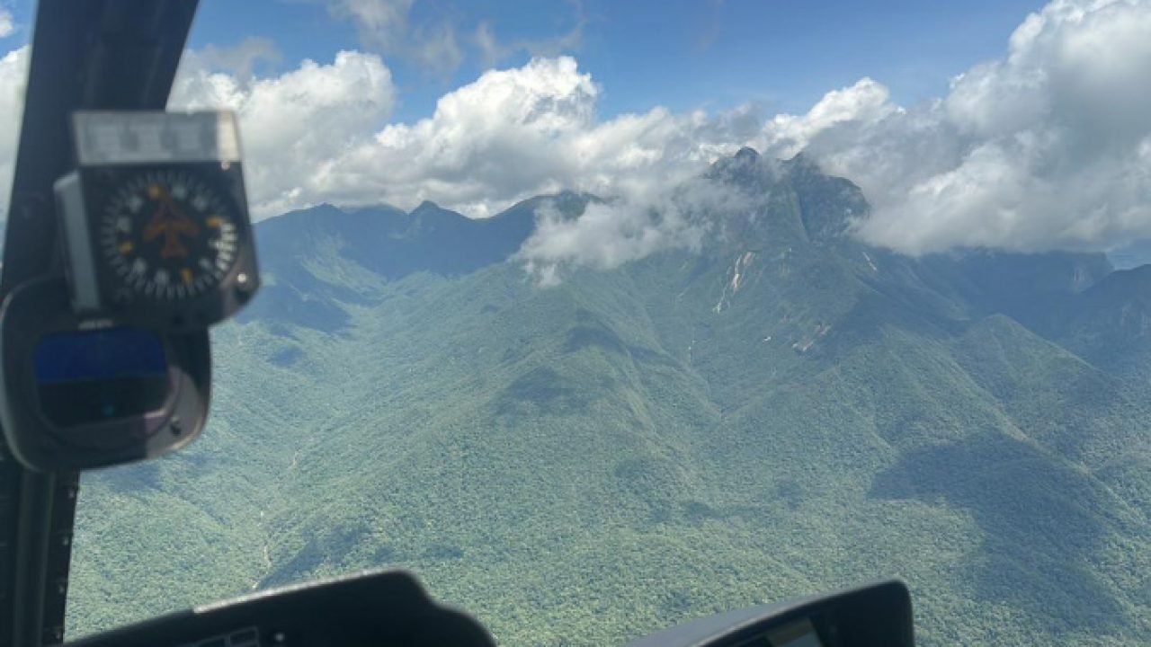 Buscas no Pico Paraná — Foto: Foto: Sesa