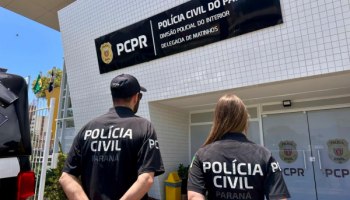 Polícia Civil cumpre mandado de prisão em Santa Catarina — Foto: Governo do Para