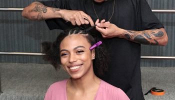 Atividades de trancistas e artesãos no Verão Maior Paraná — Foto: Governo do Par