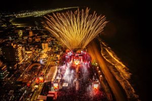 Show de Alok no Verão Maior Paraná — Foto: Governo do Paraná