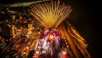 Show de Alok no Verão Maior Paraná — Foto: Governo do Paraná