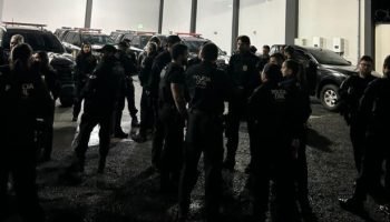 Operação contra o tráfico de drogas em Reserva — Foto: Governo do Paraná