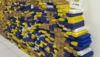 Policia Militar do Paraná apreende grande quantidade de maconha em caminhões — F