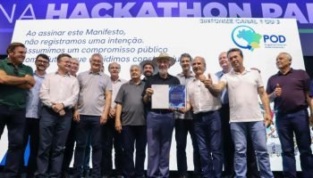 Governador assina manifesto para desenvolvimento do Oeste durante o Show Rural C