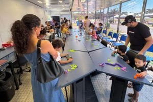 Carreta da Inovação em ação. — Foto: Governo do Paraná