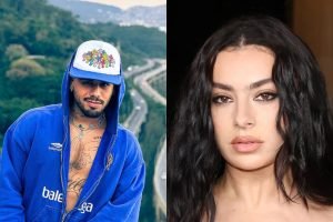 Montagem com as fotos de Zé Felipe e Charli XCX — Foto: 1 de 1 Montagem com as f