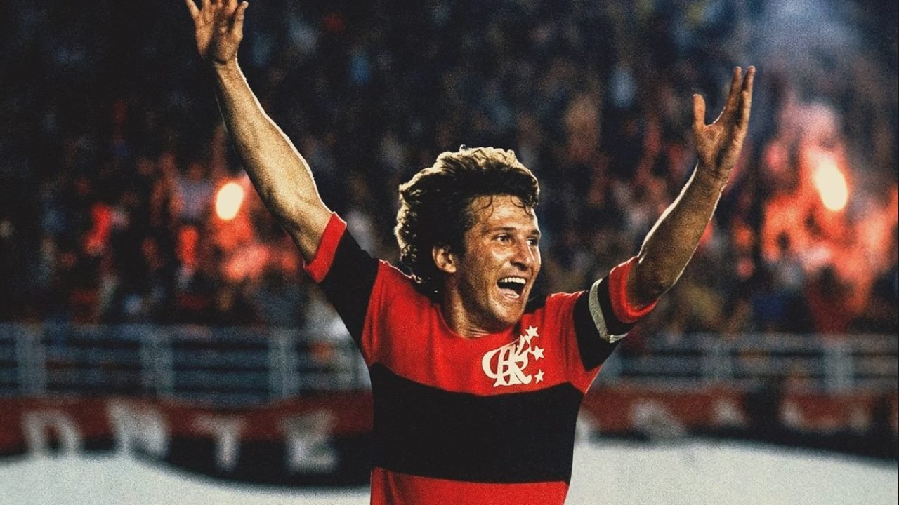 Foto: 1 de 1 zico—documentario - Foto: Divulgação